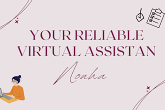 your reliable virtual assistant for scheduling, and admin tasks