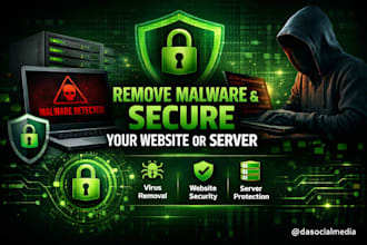remove malware and secure your website, laptop, or server