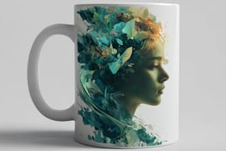 draw a mug or coffee mug design
