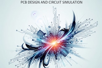 design your custom pcb and simulate your circuit in kicad or eagle