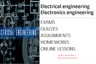do all amplifier, oscillators, electrical, electronic tasks