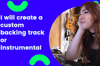 create a custom backing track or instrumental