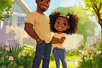african american children book illustration