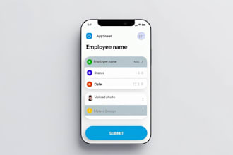 create professional appsheet mobile application