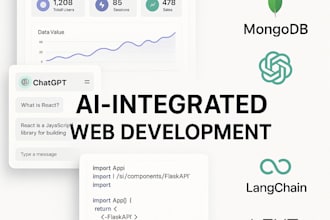 build full stack web apps with ai and llm integration