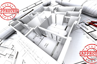 do architecture drafting and design blueprints for permit construction