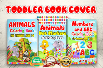 do toddler, kids, children, book, ebook, paperback ,  cover design