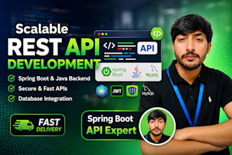 build a secure spring boot rest API with jwt authentication and mysql