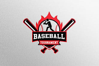 design baseball, basketball, football, hockey sports logo