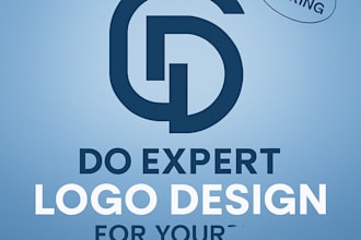 do expert logo design for brand identity unique  modern style