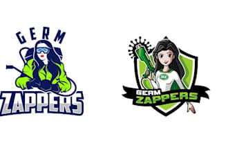 design a super cleaning and junk removal logo