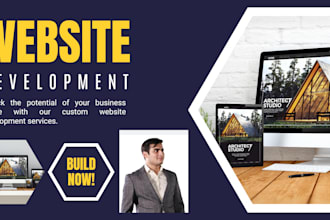 make attractive website for you