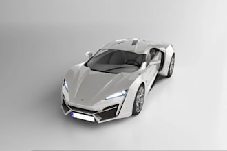 renew 3d vehicle interior,sport game car,gta v, mclaren,rc model,body kit,render