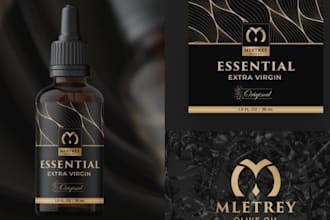 design bottle label and product packaging that stands out