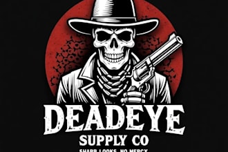 do a stylish whiskey inspired logo design for your apparel brand