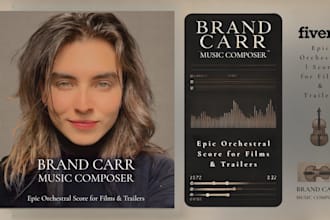 compose cinematic music for your movie trailer