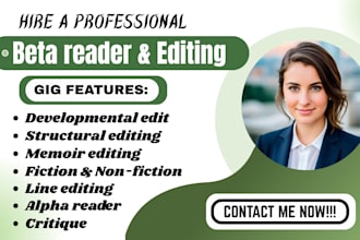 alpha beta read fantasy sci fi, romance dark paranormal, memoir insight feedback