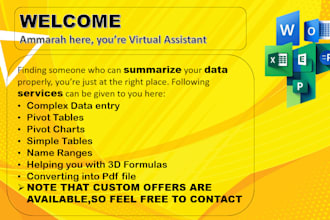 analyse your excel data and create dashboards