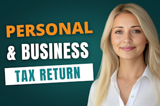 prepare and e file US tax return, personal and business taxes, 1120, 1065, 1040