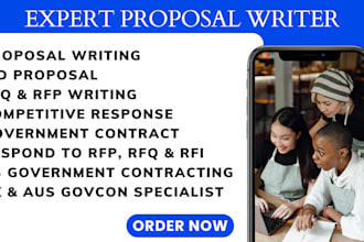 respond to rfp and rfq government contract proposal writing winning bids writing