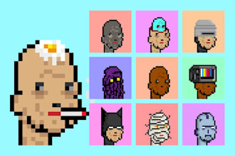create retro 8bit style pixel art background illustration sprite sheet pixel art