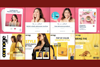 design eye catching carousel for linkedin