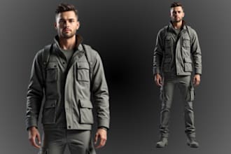 create 3d metahuman outfits and rig accessories for unreal engine 3d metahuman