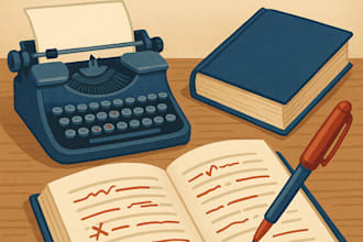 correción de libros de ficción