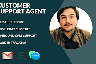 provide live chat and email support with best communication