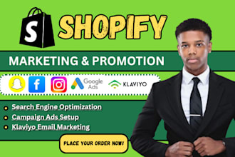 boost shopify sales ecommerce dropshipping marketing shopify marketing
