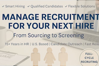 manage recruitment for your next hire