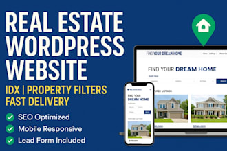 build wordpress realtor website idx mls integration real estate website