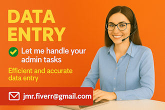 help you with data entry and back office tasks