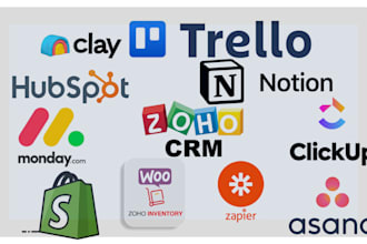 set up monday com board clay com workflow sequence apollo automation enrichment