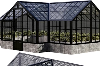do 3d greenhouse design, grow towers, harthill, landscape, garden shed design