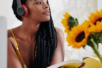 narrate and produce a high quality audiobook