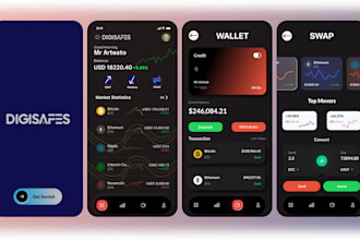 develop payment app, crypto wallet app, blockchain app, trust wallet app