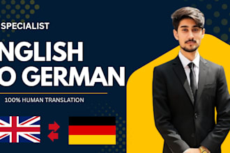 manually translate english to german