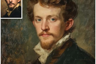 paint a replica of any painting in oil for you