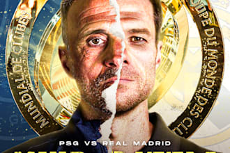 design a professional sports poster