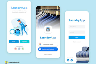 develop laundry app, home service app, dry cleaning app, refuse dumb app