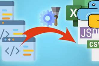 build a custom web scraper to extract and organize data