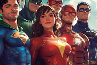 illustrate children story book illustration and comic book
