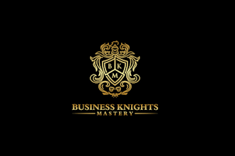 design business knights mastery logo