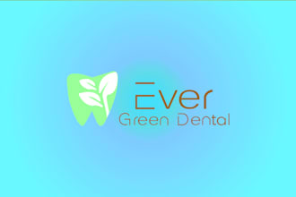 design a clean brand logo for medical and dental healthcare