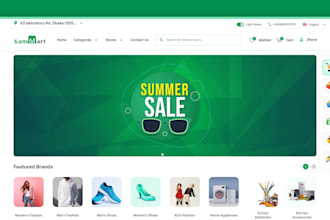 6ammart react website edit and host