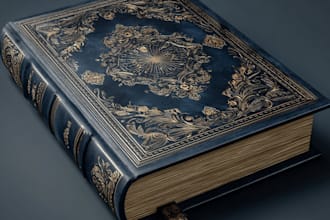 make ebook cover or book cover design with free 3d mockup