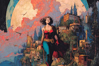 do comic cover arts for your stories