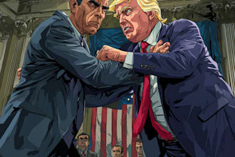 do your editorial or political cartoon idea for you