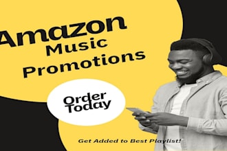 promote your music on amazon music to real listeners